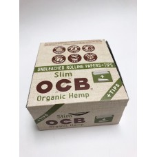 OCB Organic Hemp Slim + Tips 24ct